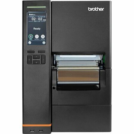 BROTHER TJ-4422TN Titan 4 1/2'' Thermal Transfer 203 DPI Industrial Printer with Full Roll Rewind 105TJ4422TN